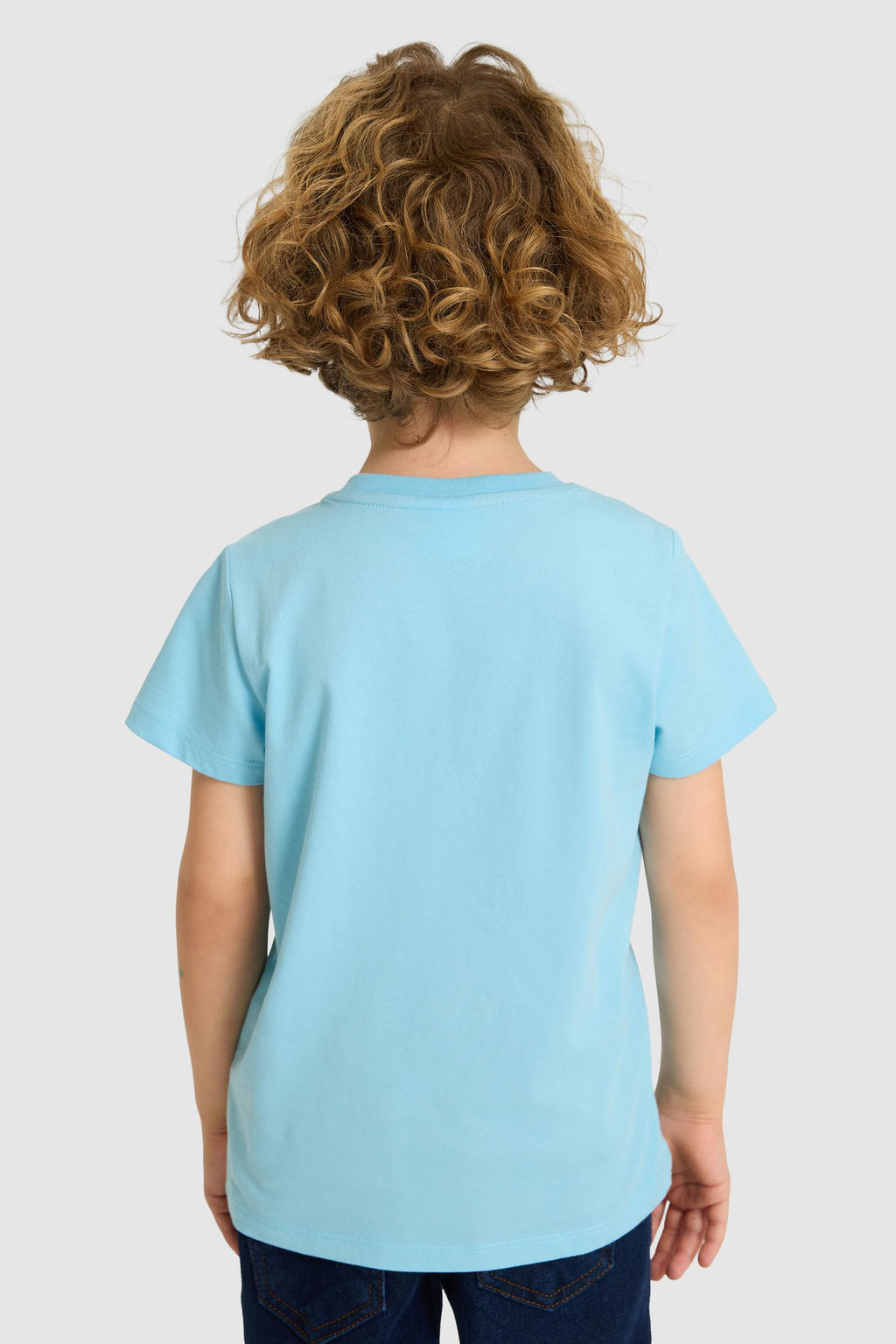 Erkek _ocuk Aqua Bisiklet Yaka Basic Ti__rt