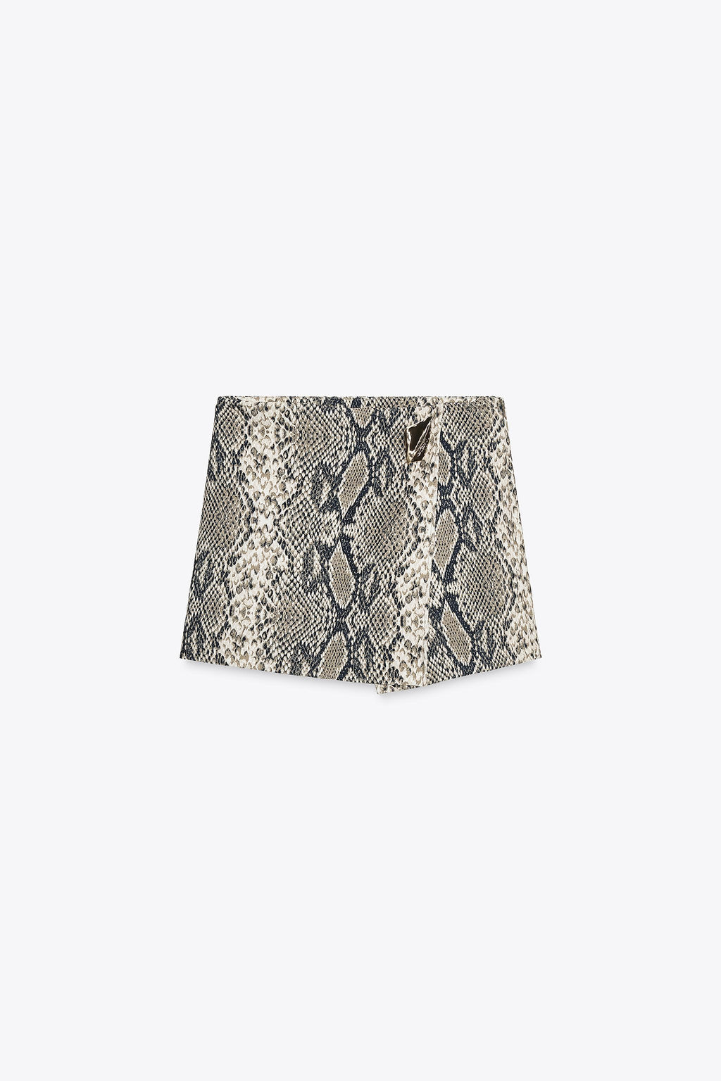 ASYMMETRIC SKORT WITH APPLIQUE - Zara фото 5
