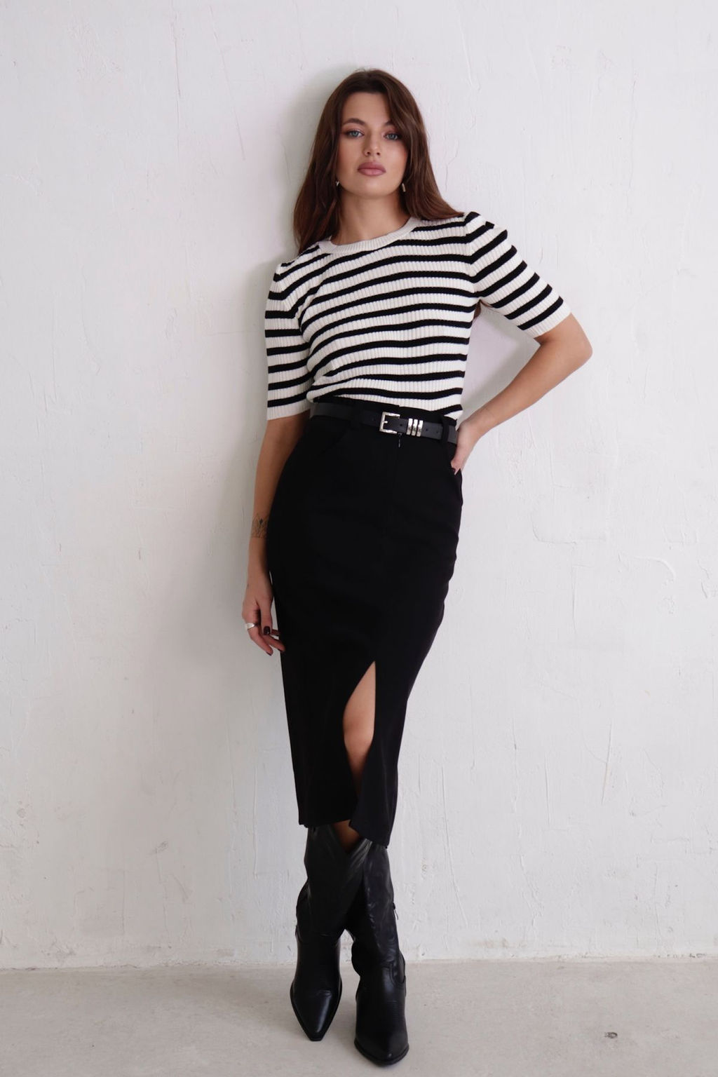 Юбка-карандаш базовая - Martichelli фото 14