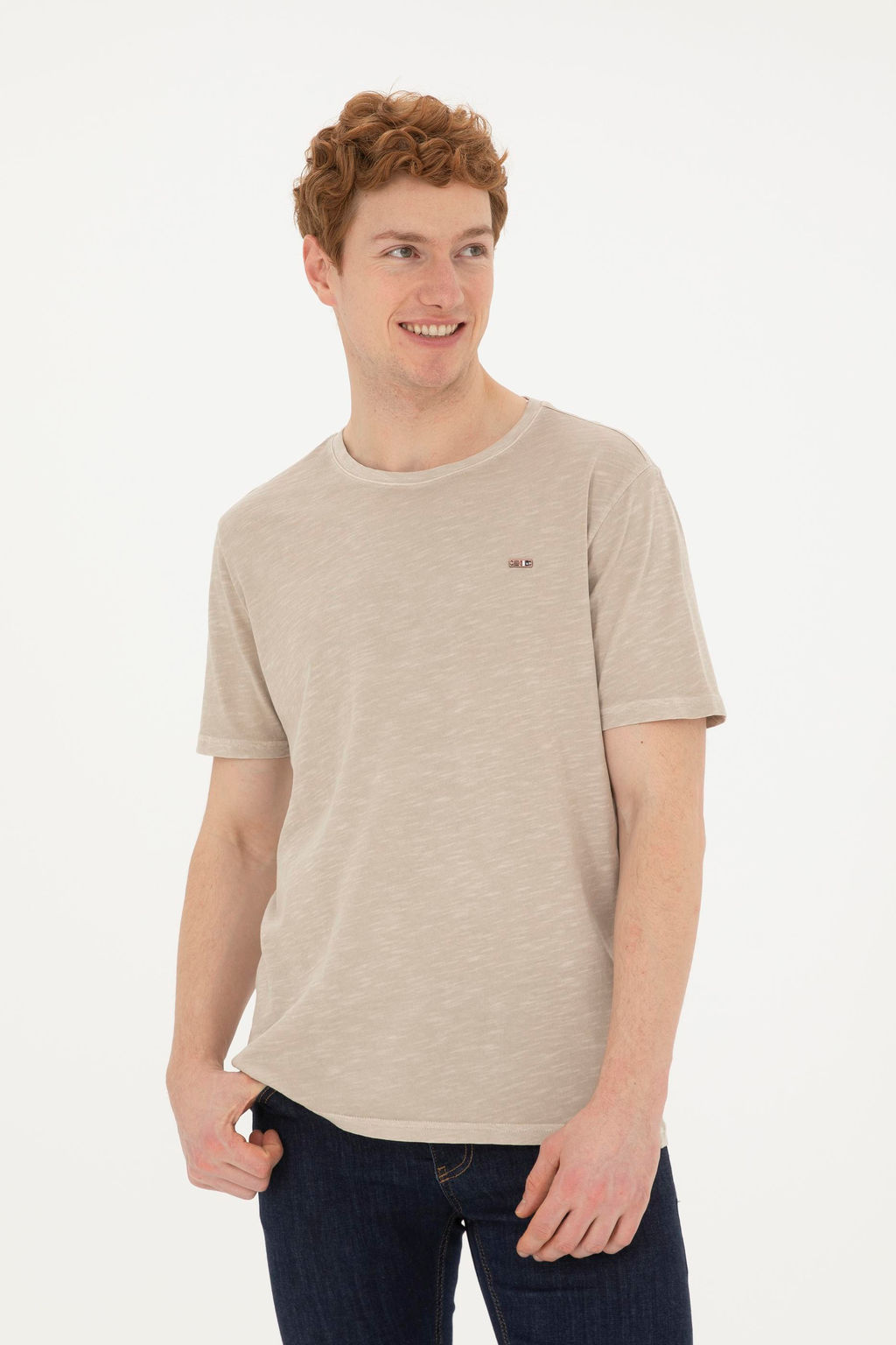 Мужская базовая футболка Stone Неожиданная скидка в корзине - U.s. polo assn фото 8