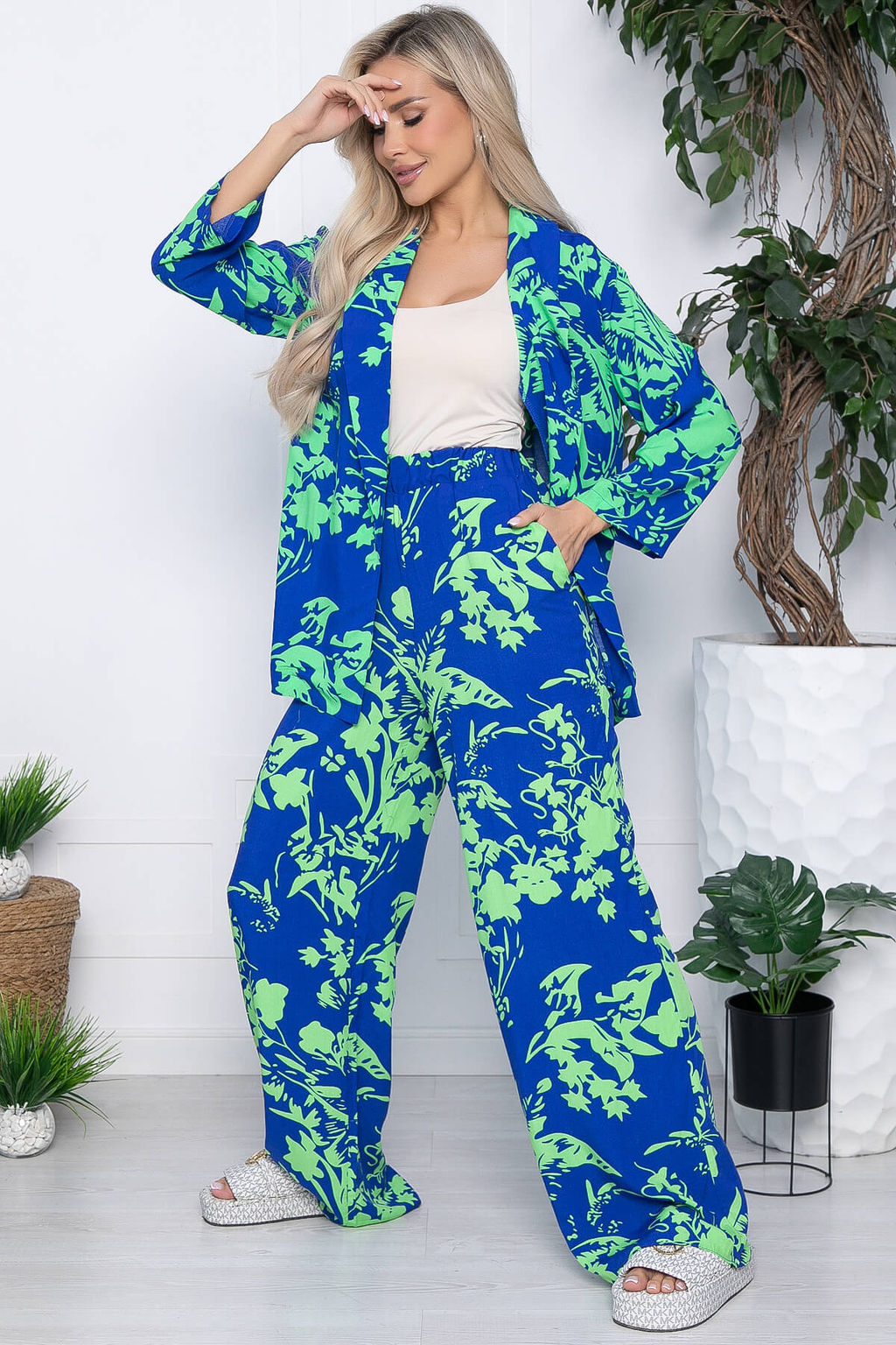 Костюм Лия (синий) К10568 - Lt collection фото 8