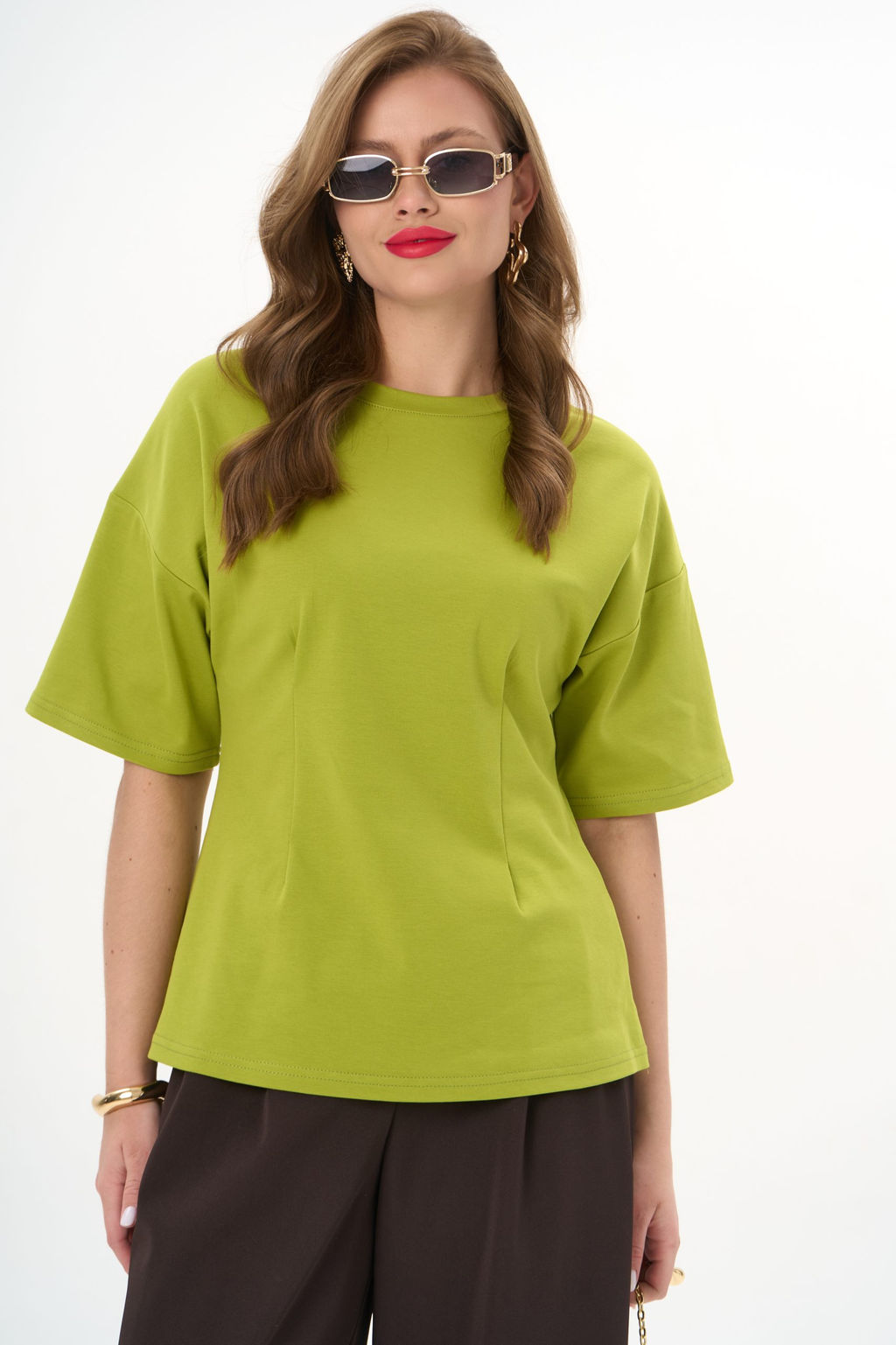 Футболка Джин (лайм) - Эльза фото 7