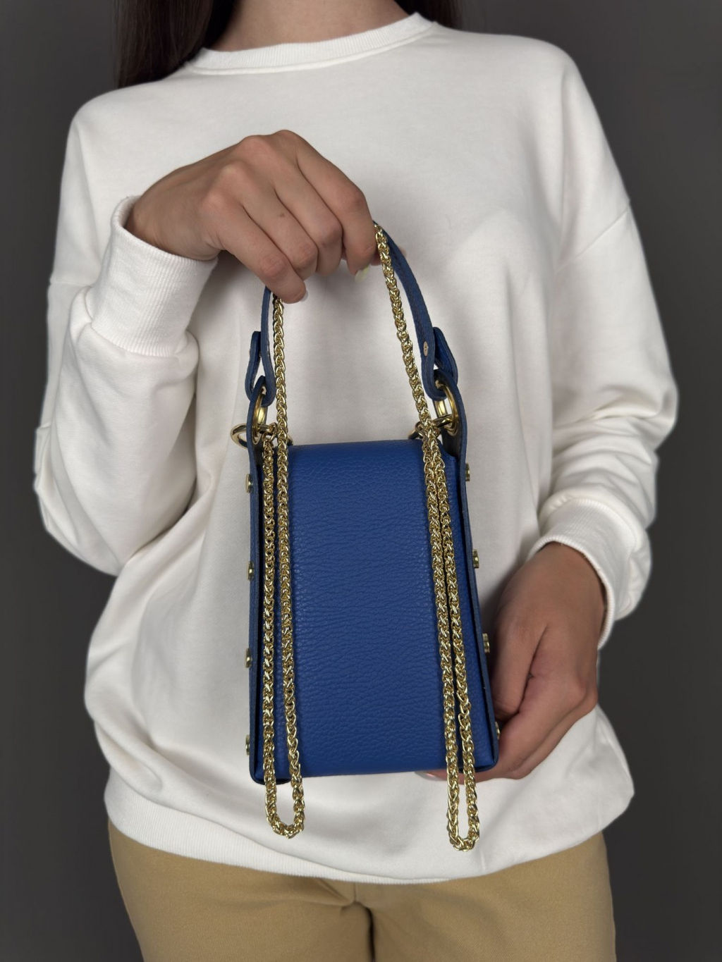 Сумка женская из телячьей кожи