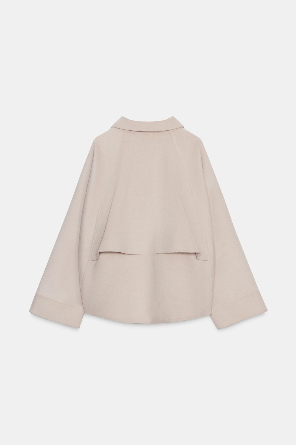 WOOL JACKET WITH ZIP ZW COLLECTION