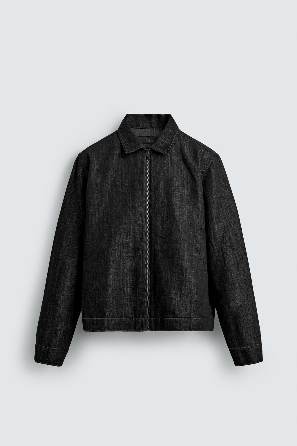 RELAXED FIT DENIM JACKET - Zara фото 7