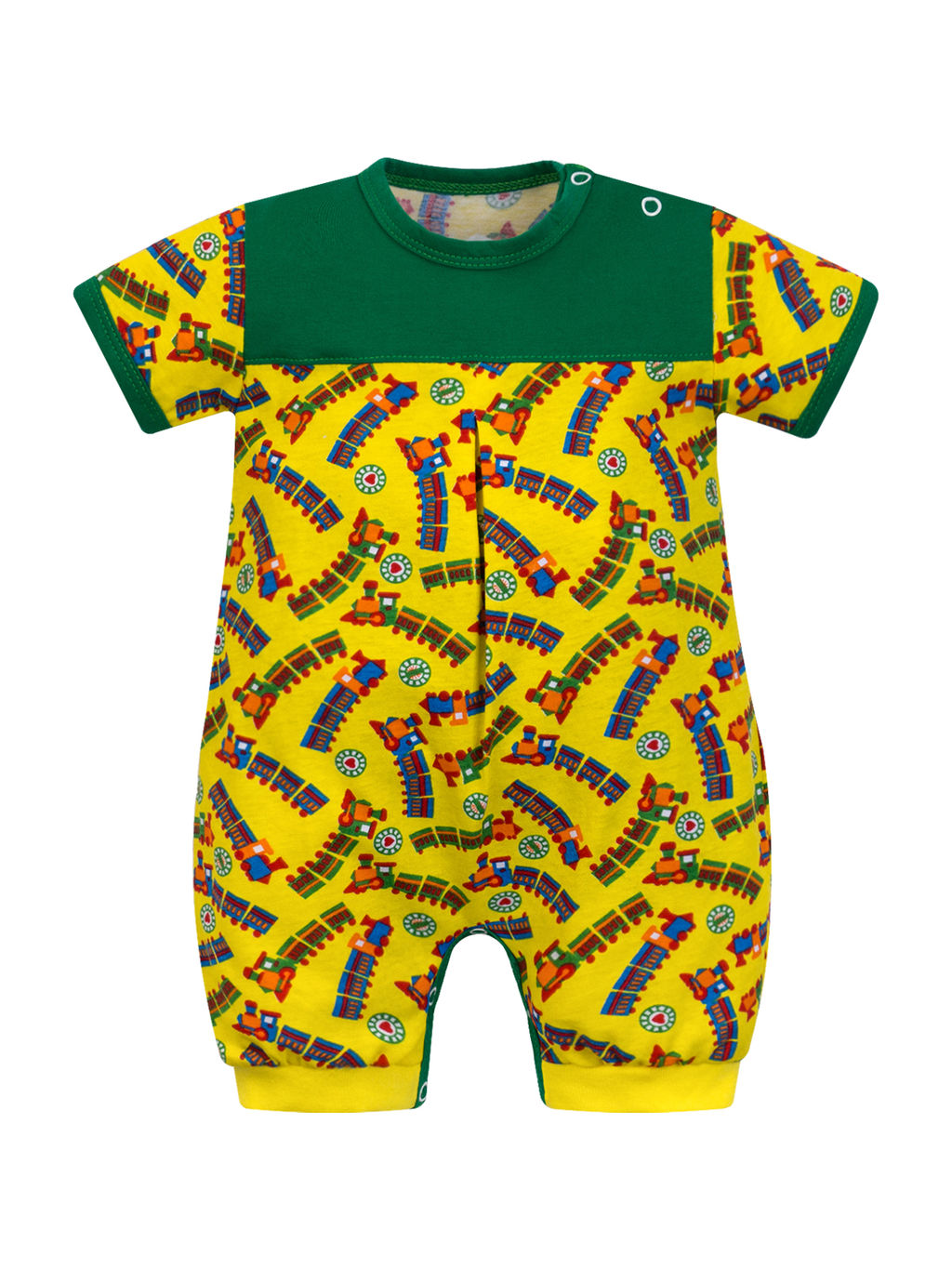 Песочник ясельный желтыйзеленый паровоз