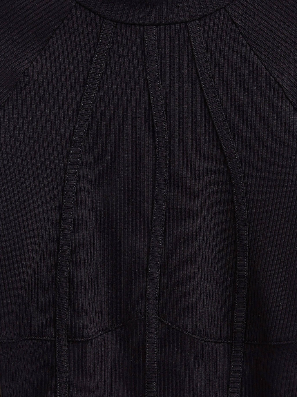 CONTE Боди в рубчик с настроченными кантами LBD 2626 black - Conte elegant фото 6