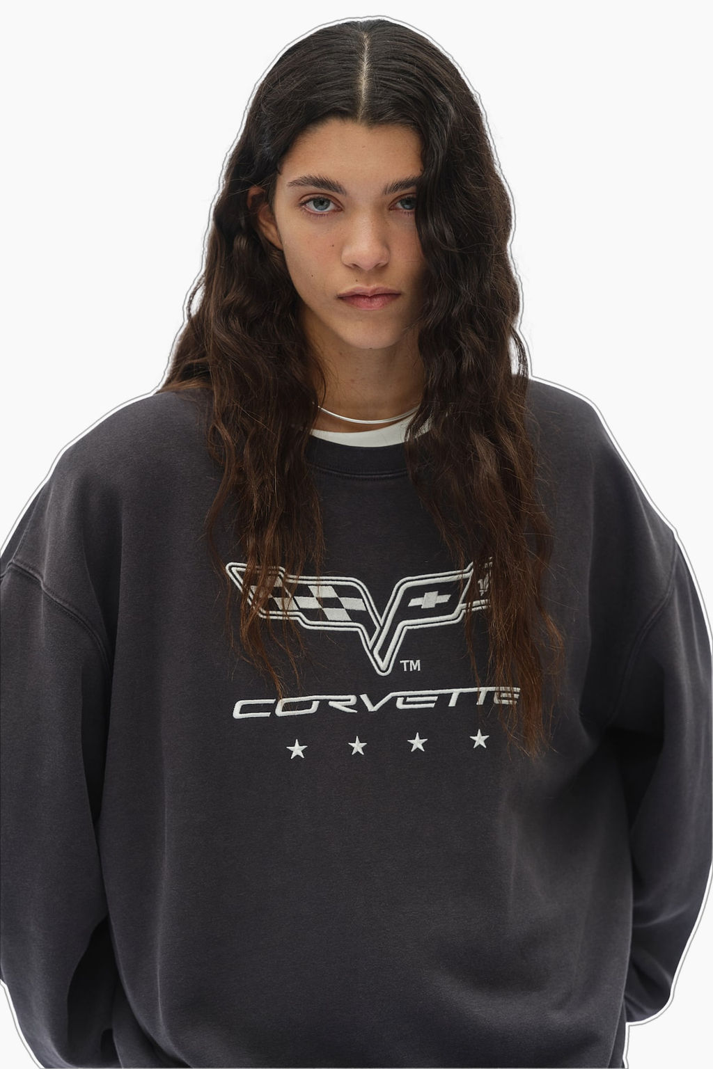 Sudadera oversize con estampado