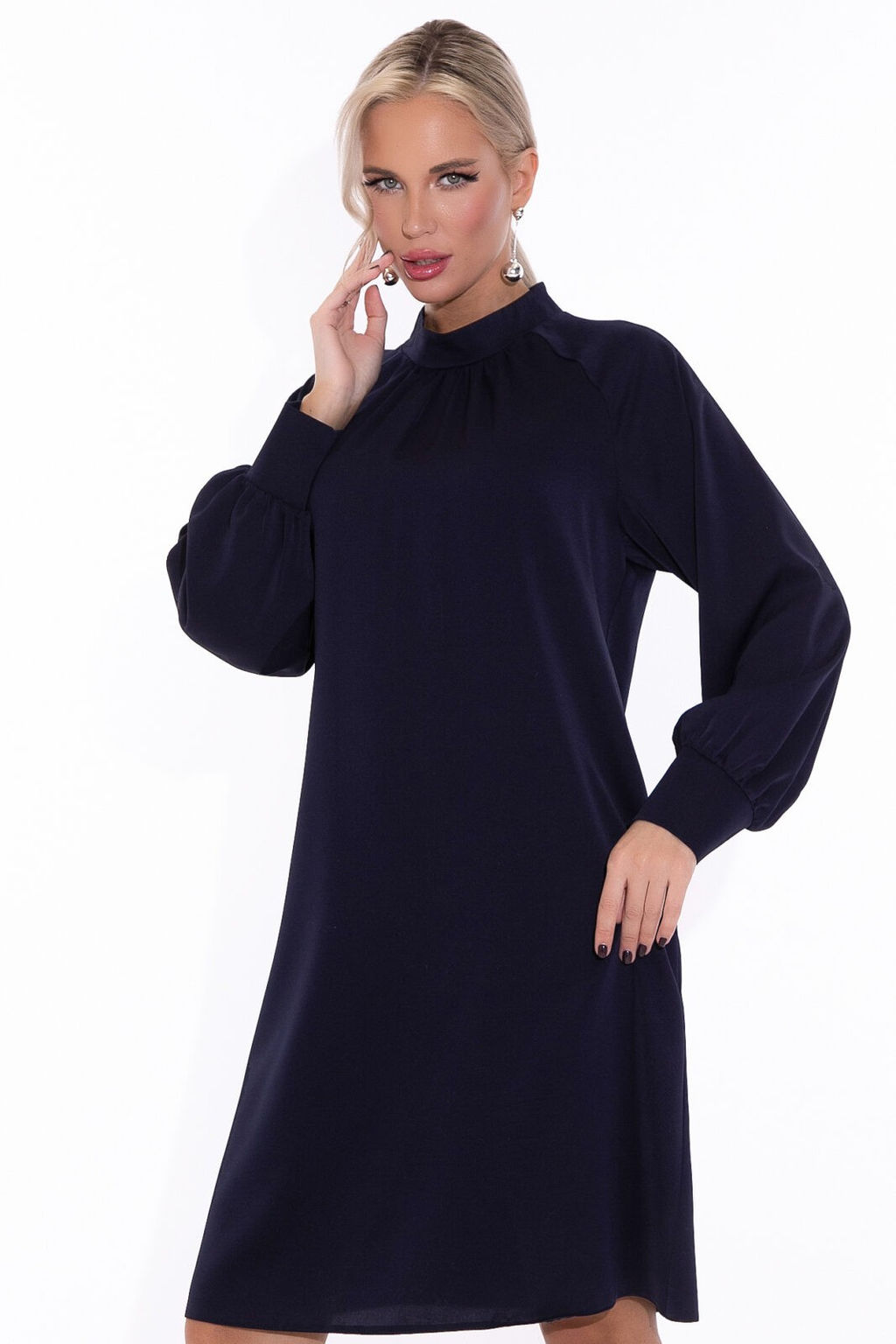 Платье В моем вкусе (тёмно-синий) - Эльза фото 3