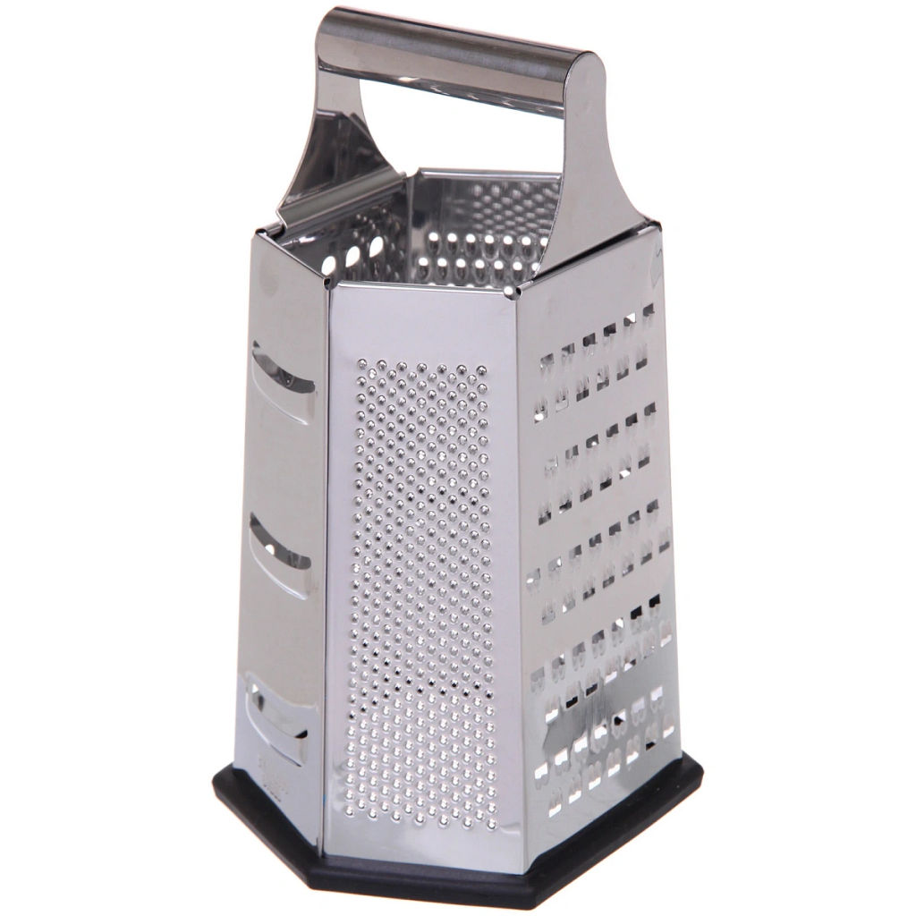 Терка 6-ти сторонняя 24*14*12см, силиконовое основание