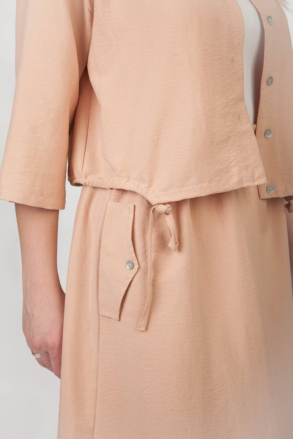 Блуза женская 4387/02/Персиковый - Rise фото 3