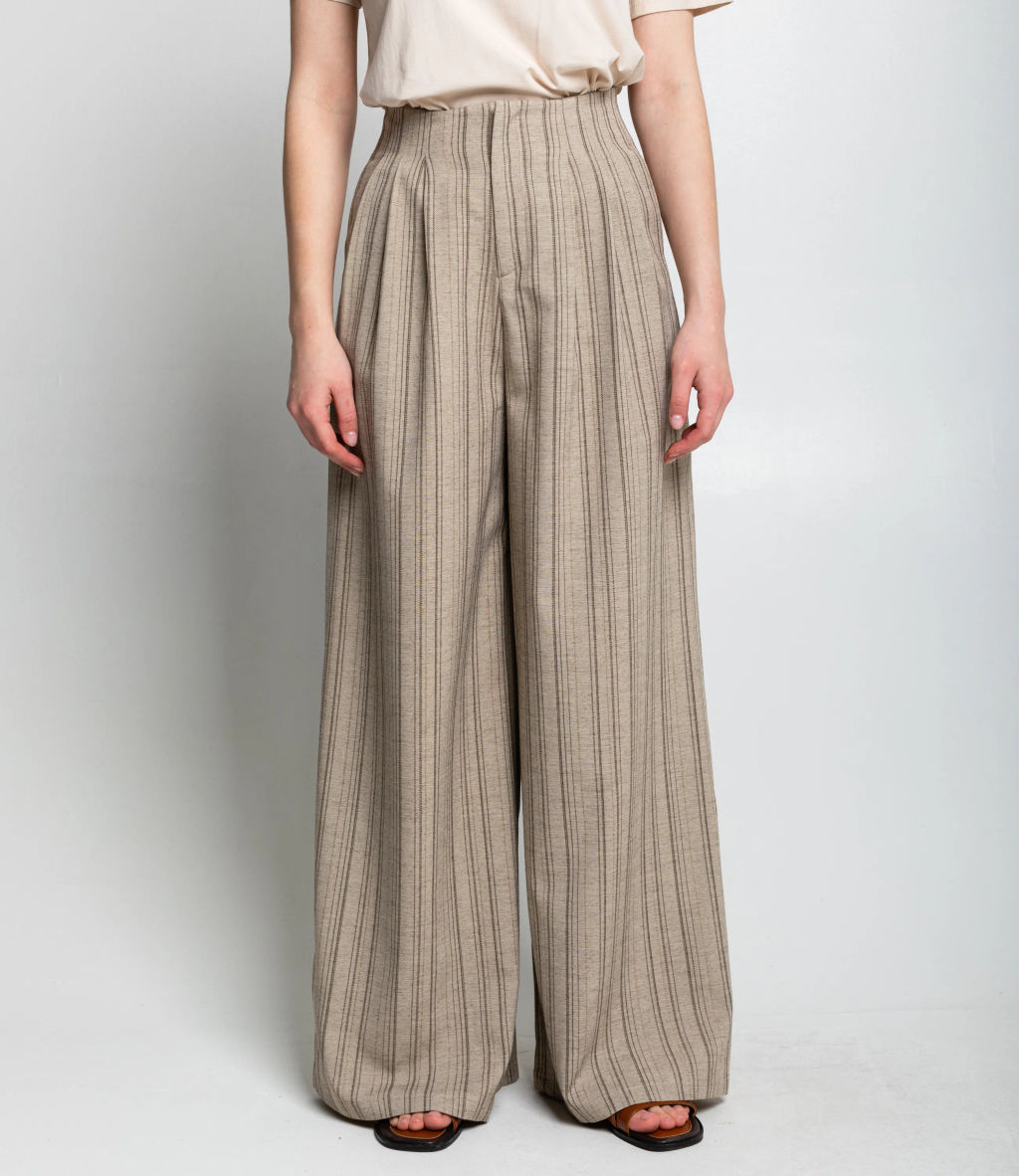 Брюки КТ66106, бежевый