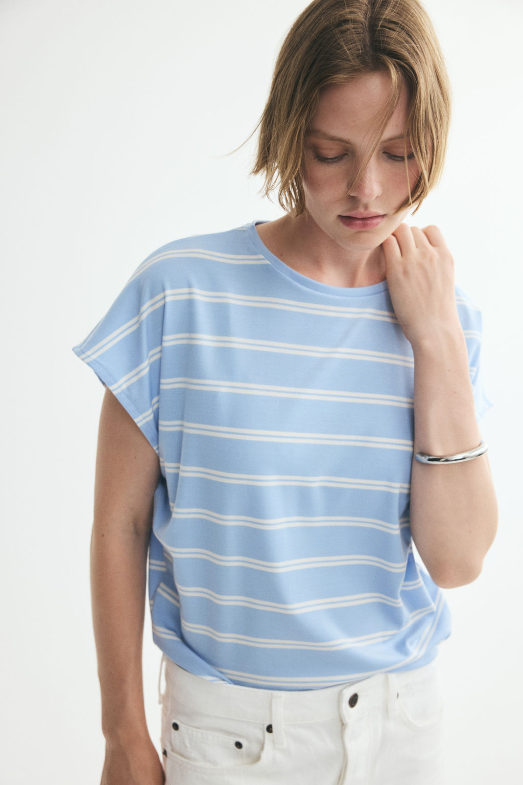 Top oversize de lyocell - H&m фото 4