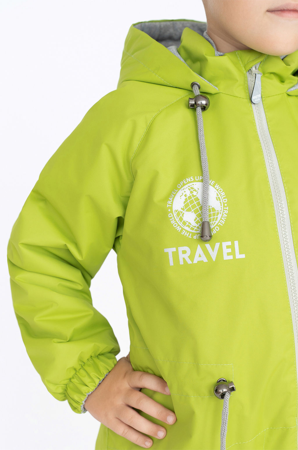 Комбинезон демисезонный салатовый