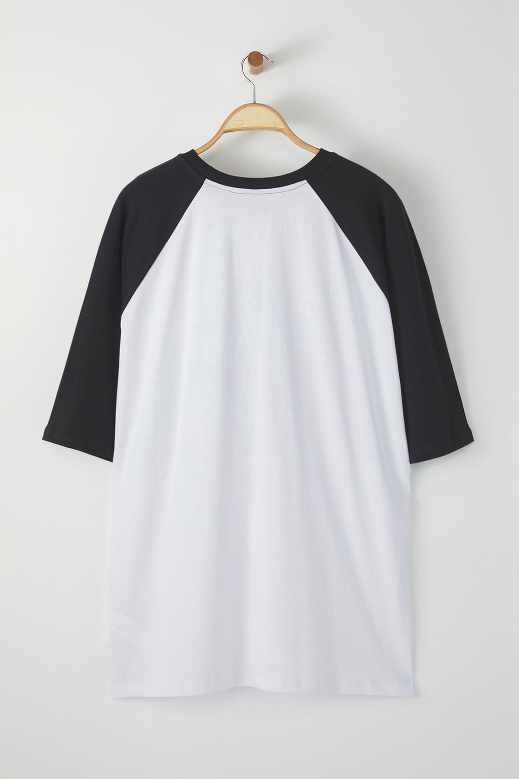 TRENDYOL MAN Buyuk Beden Siyah Oversize/Genis Kesim %100 Pamuklu T-Shirt TMNSS25BF00007 - Trendyolmilla фото 3