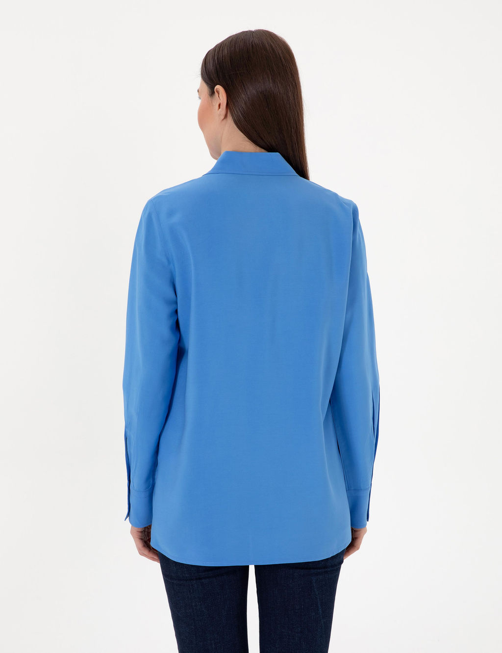 Mavi Comfort Fit Uzun Kollu G_mlek - Pierre cardin фото 5