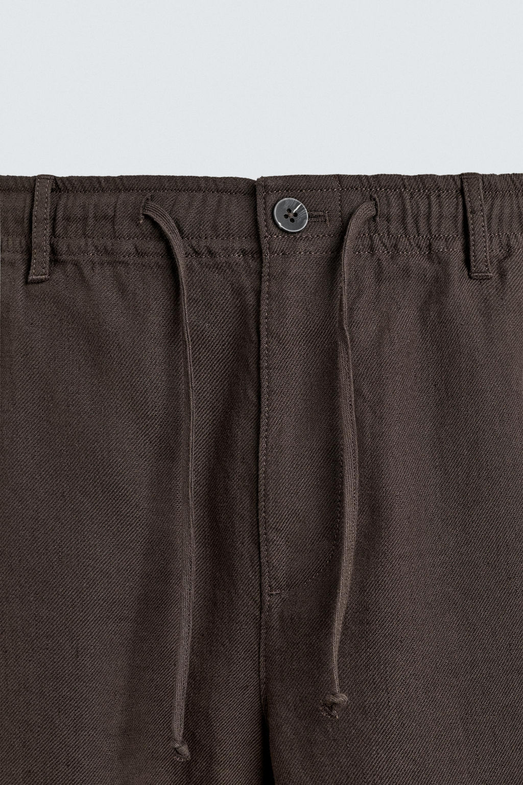 PANTAL?N RELAXED FIT ALGOD?N - LINO / Crudo - Zara фото 9