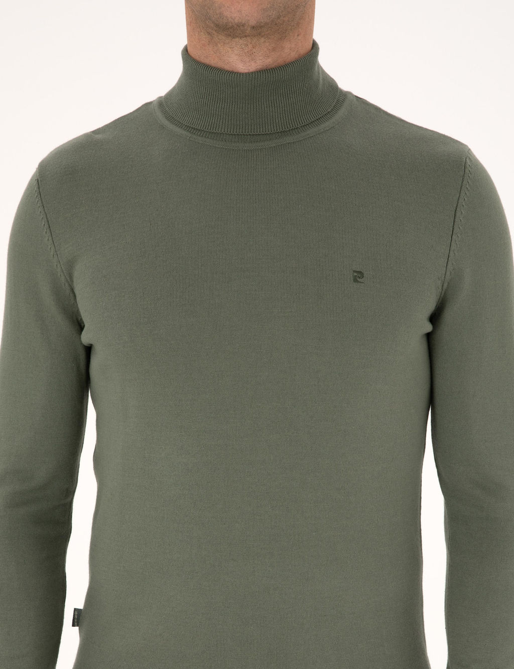 Duman Slim Fit Bal_k__ Yaka Basic Triko Kazak - Pierre cardin фото 6
