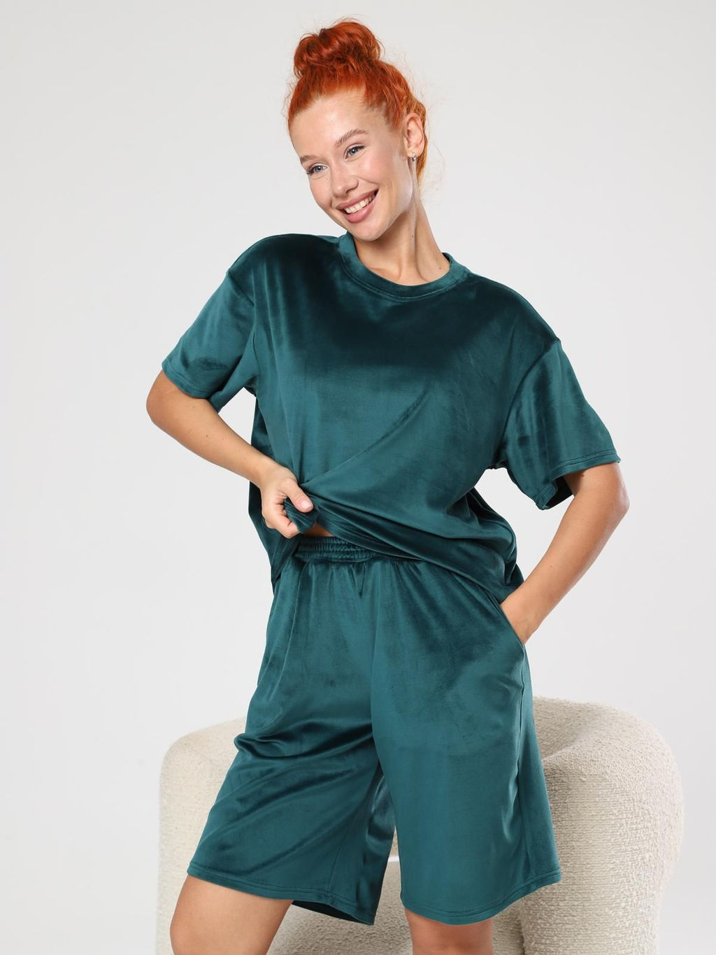 IV-CAPRIZ Чиэра - костюм из велюра  фото 21