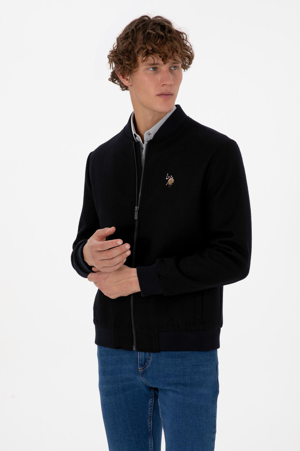 Erkek Lacivert Ka_e Mont Sepette S_rpriz _ndirim - U.s. polo assn фото 3