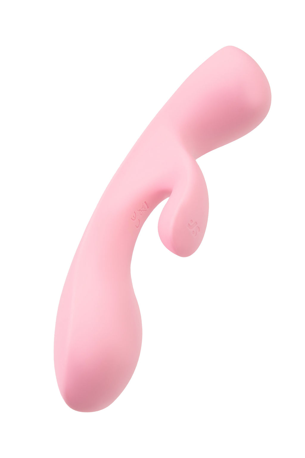Нереалистичный вибратор Satisfyer Triple Oh, силикон, розовый, 24 см  фото 5
