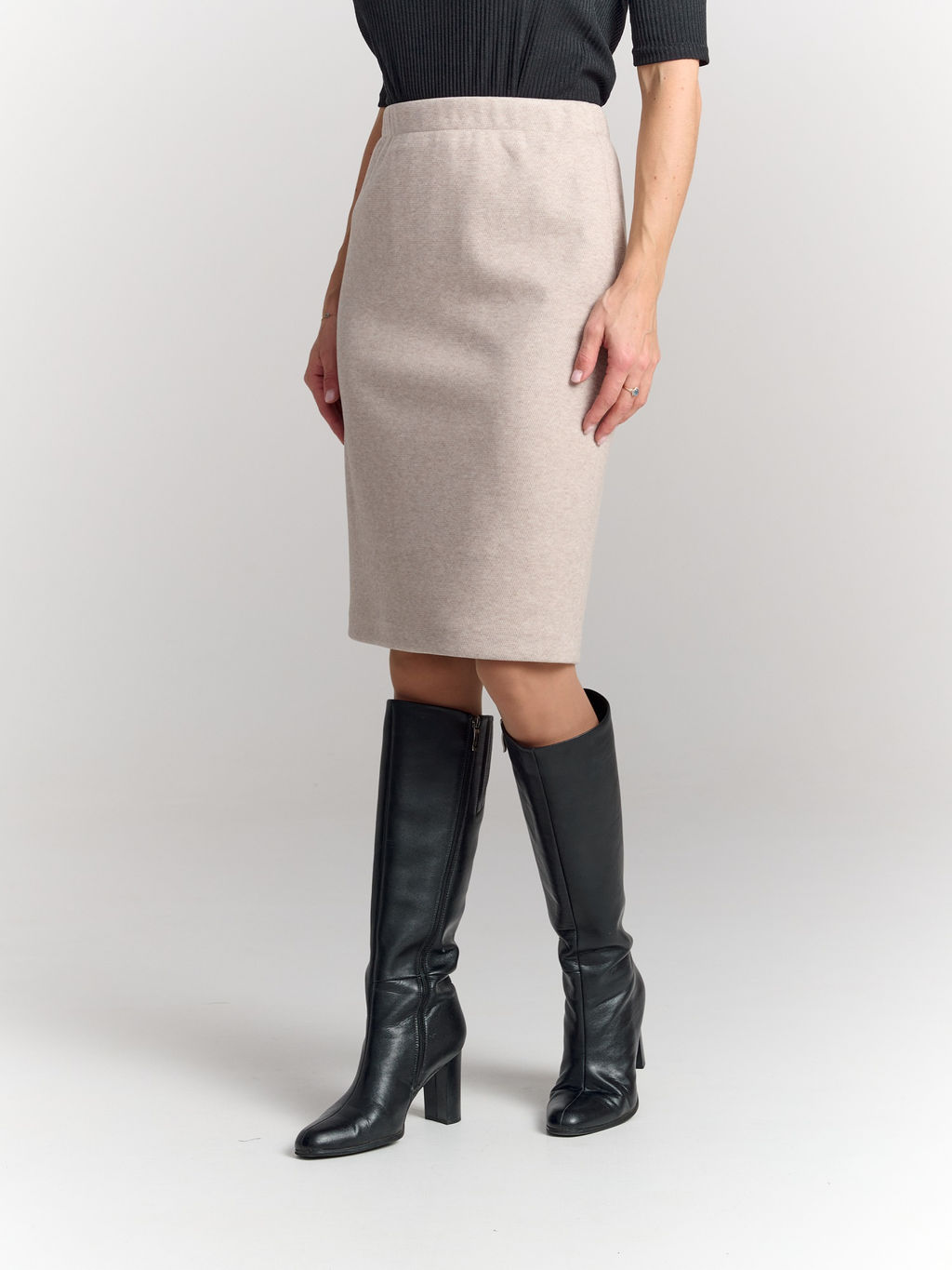 Юбка на круговой резинке в составе ШЕРСТЬ