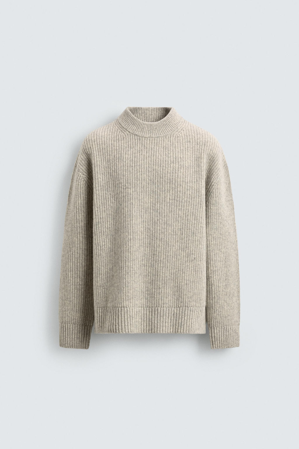 WOOL BLEND TEXTURED JUMPER - Zara фото 7