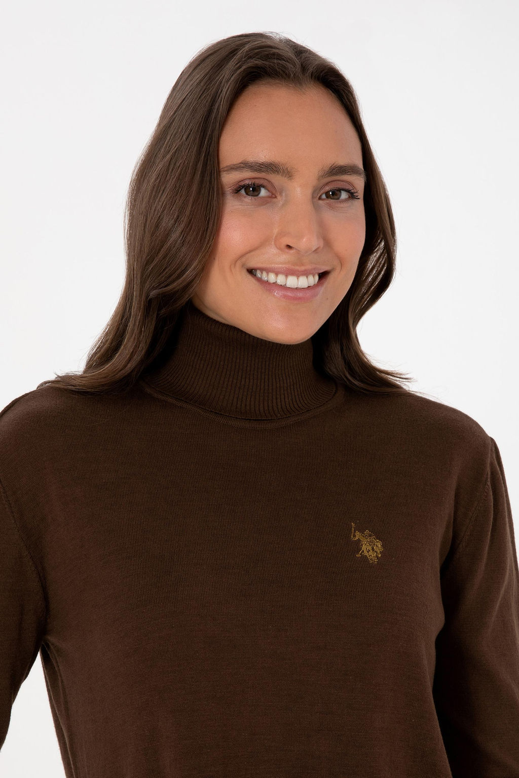 Kad_n Kahverengi Basic Kazak - U.s. polo assn фото 2