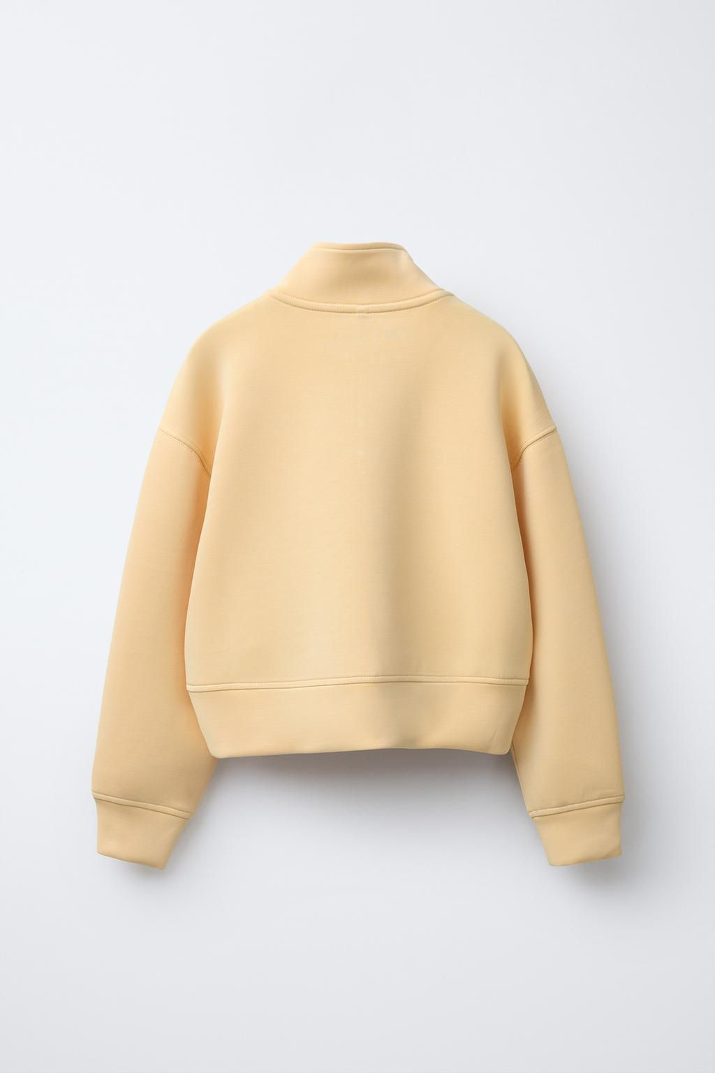 MODAL SLOGAN SWEATSHIRT, CHARACTERISTICS - Zara фото 4
