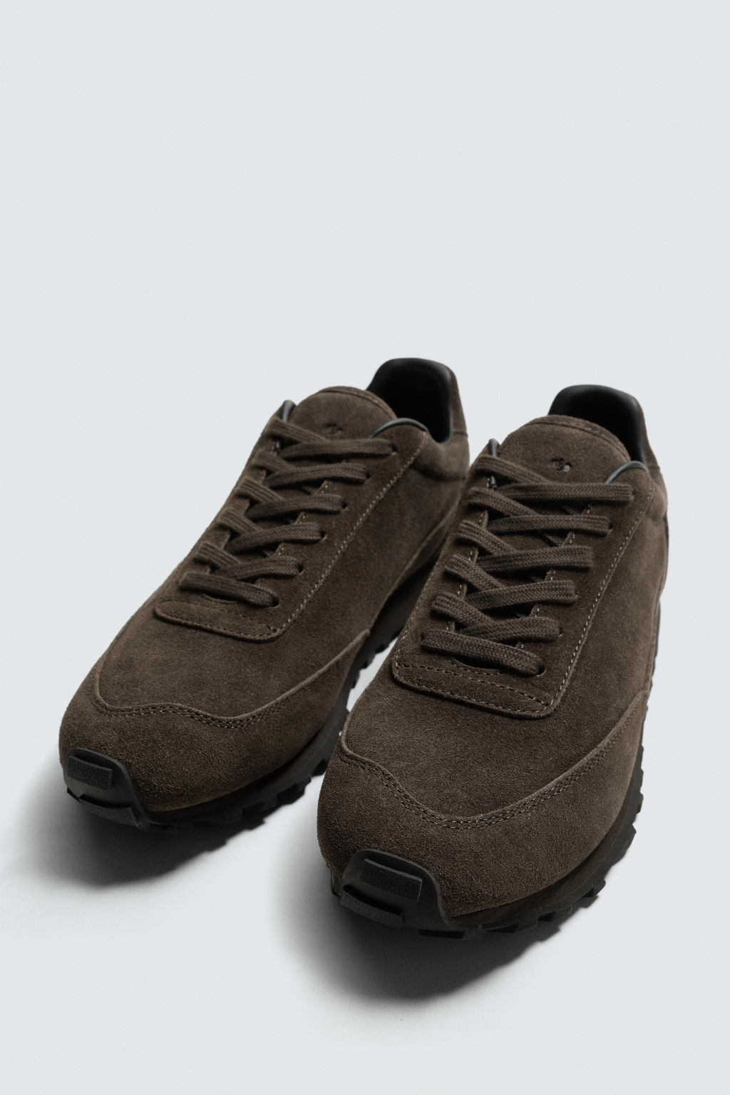 CASUAL LEATHER TRAINERS - Zara фото 6