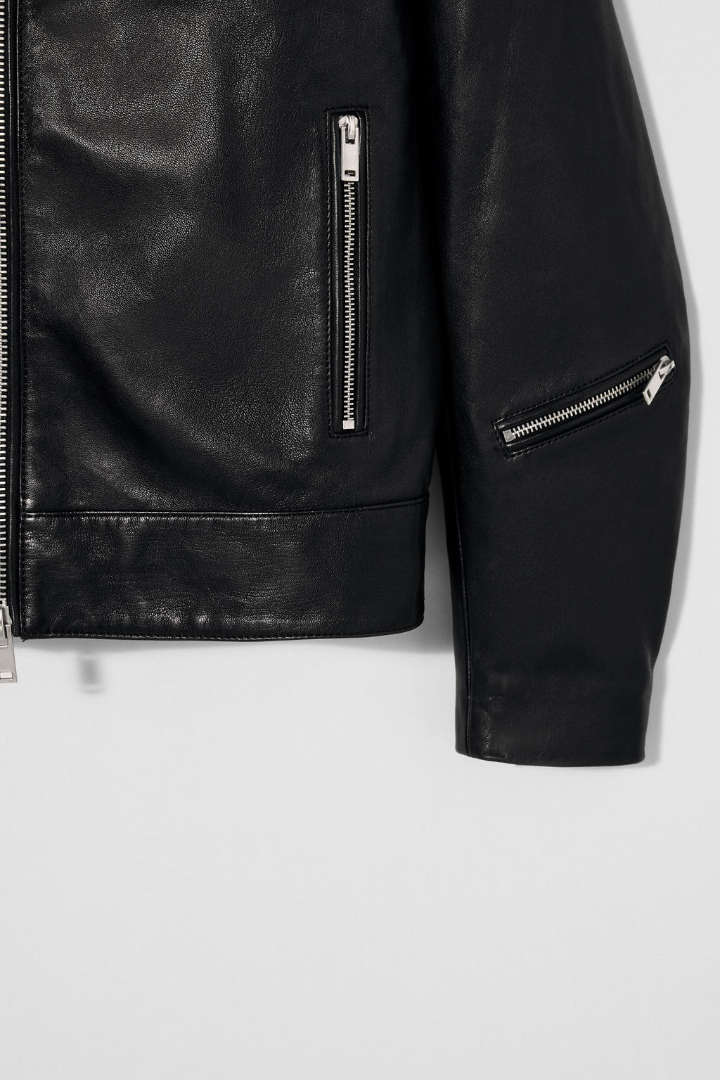 LEATHER JACKET BOBBY GILLESPIE X ZARA  фото 4