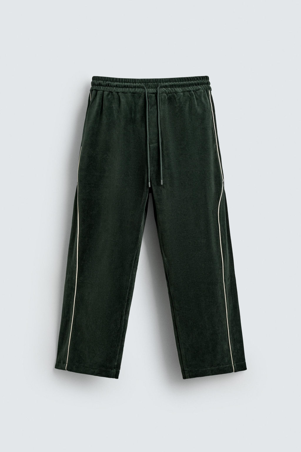 VELOUR TROUSERS WITH TRIMS - Zara фото 6