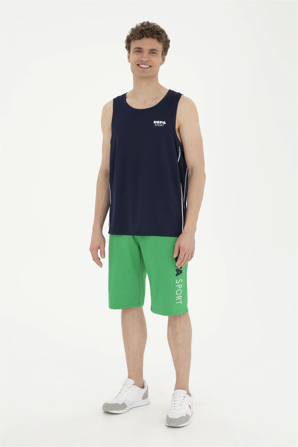 Мужская темно-синяя футболка Неожиданная скидка в корзине - U.s. polo assn фото 4