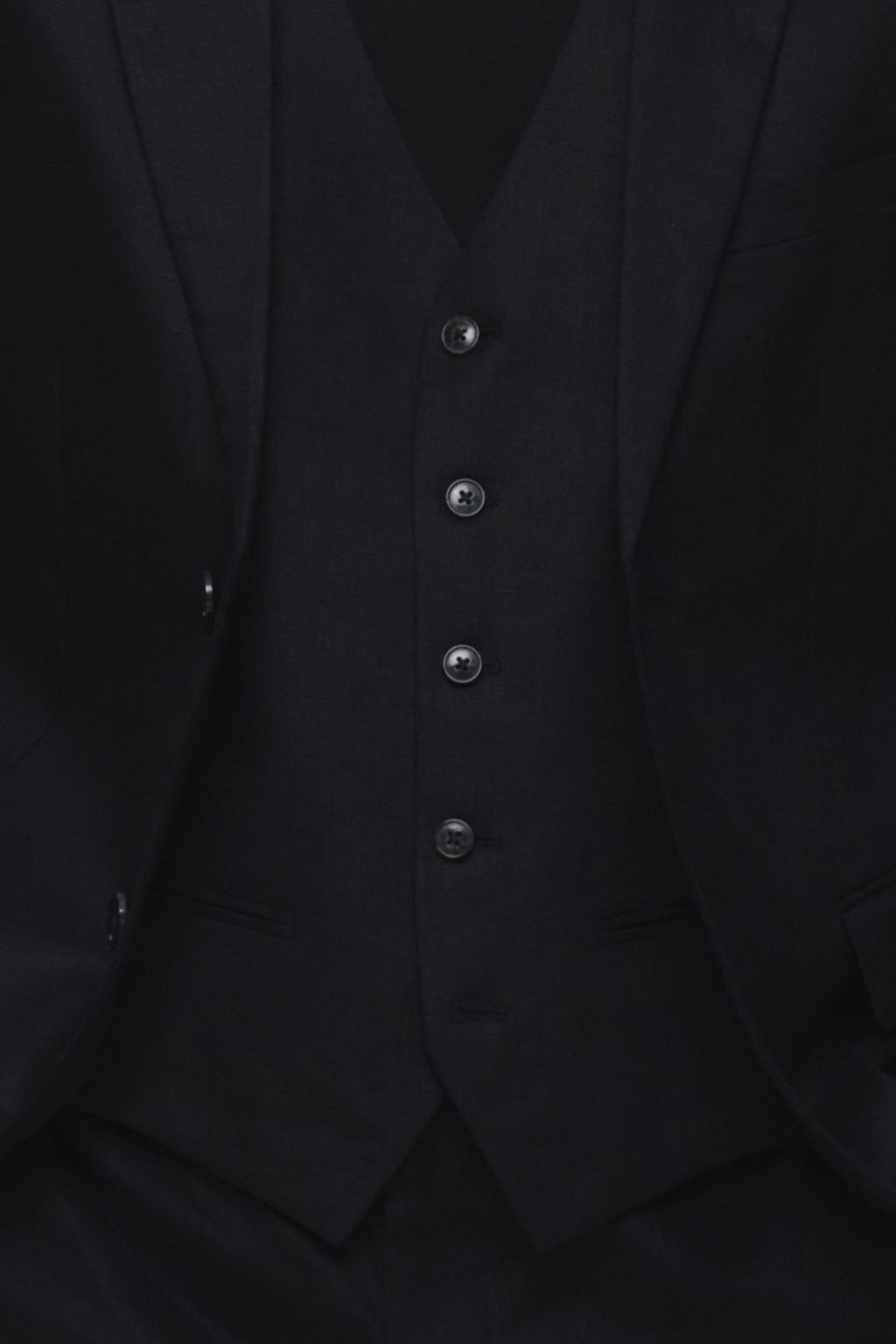 Chaleco de traje en lino Slim Fit - H&m фото 5