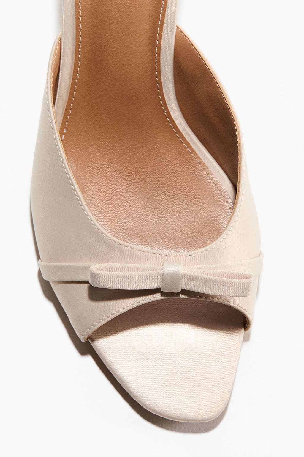 Sandalias de tac?n con lazo decorativo - H&m фото 3