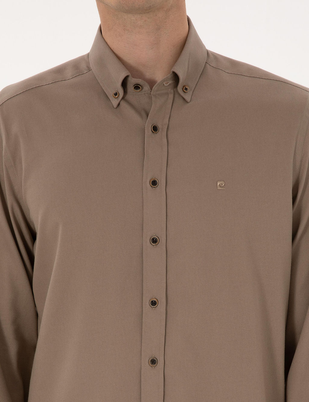 Vizon Regular Fit Uzun Kollu G_mlek - Pierre cardin фото 6