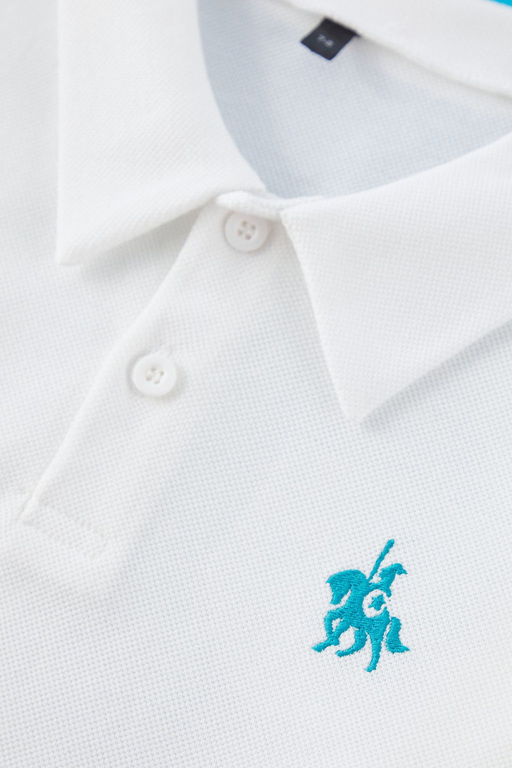 Bebe Mavisi Erkek Cocuk %100 Pamuk Bask?l? Polo Yaka Orme T-Shirt TKDSS25TS00081 - Trendyolmilla фото 10