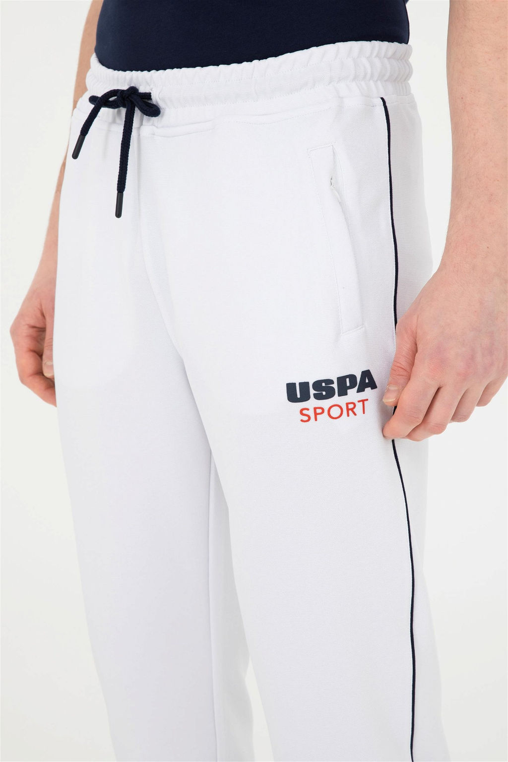 Мужские белые спортивные штаны Неожиданная скидка в корзине - U.s. polo assn фото 5