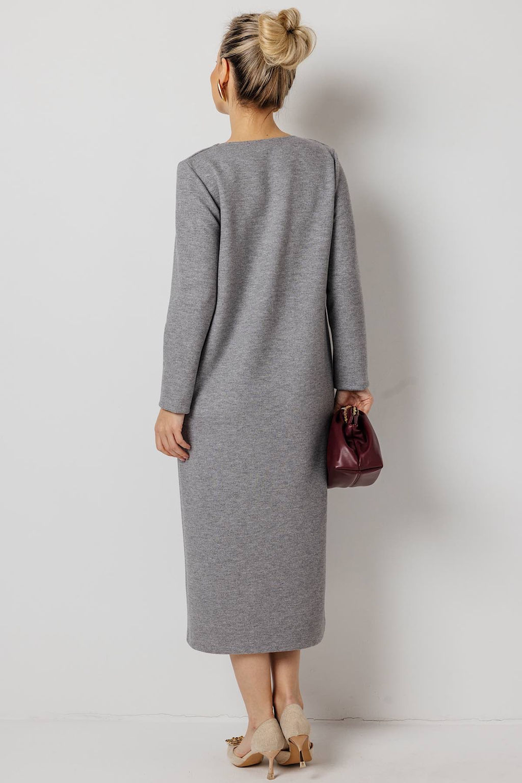 Платье женское 6155Н/08/Серый