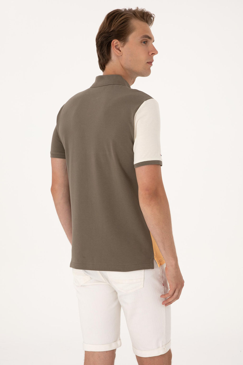 Erkek A__k Haki Ti__rt - U.s. polo assn фото 5