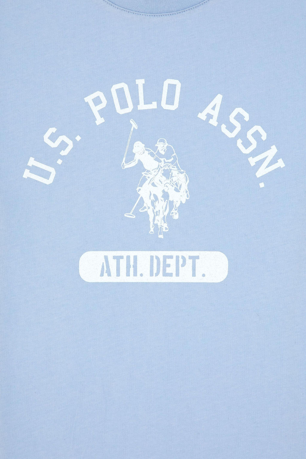 Erkek _ocuk Mavi Bisiklet Yaka Ti__rt - U.s. polo assn фото 4