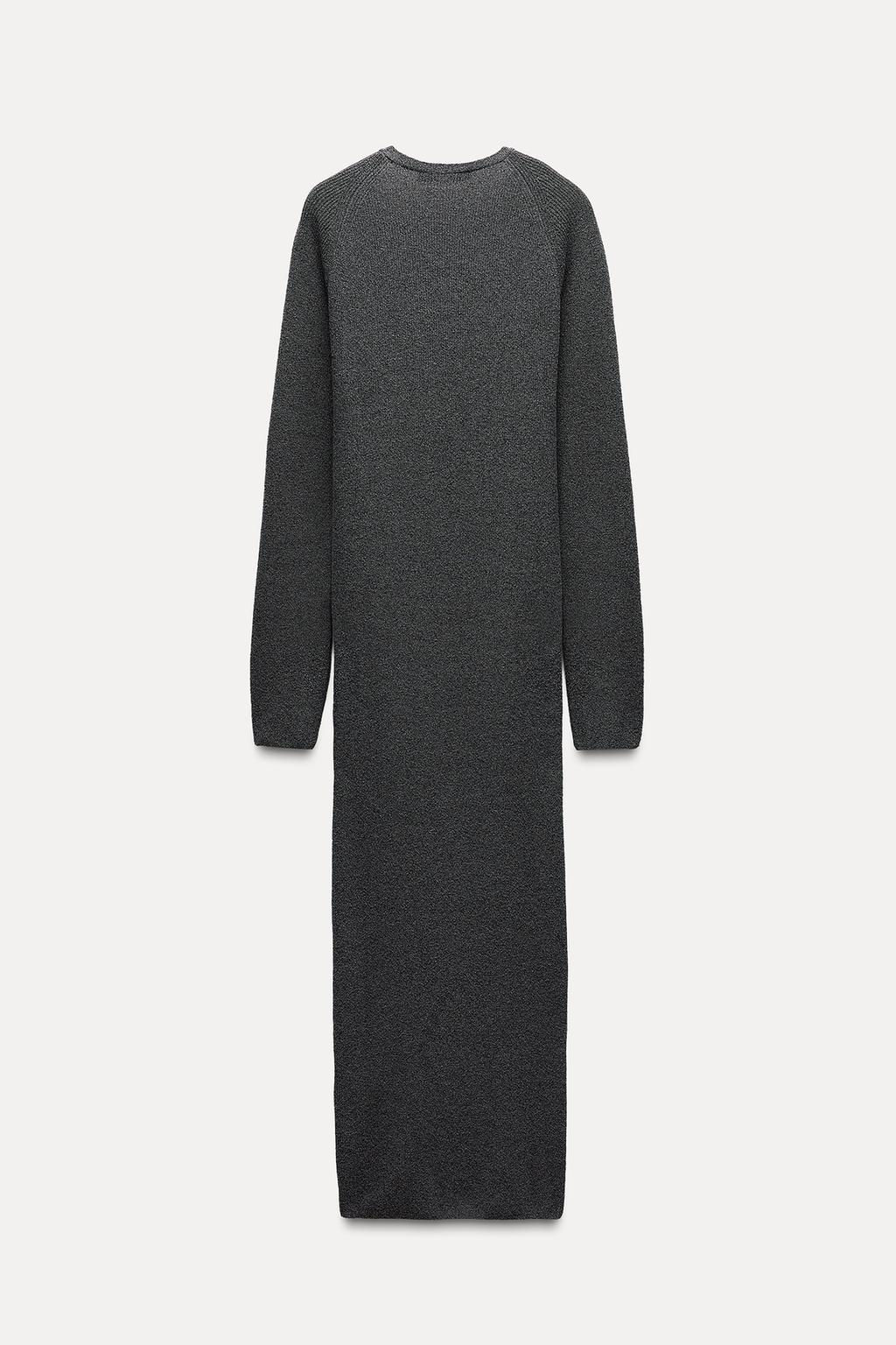 V-NECK MIDI DRESS - Zara фото 2