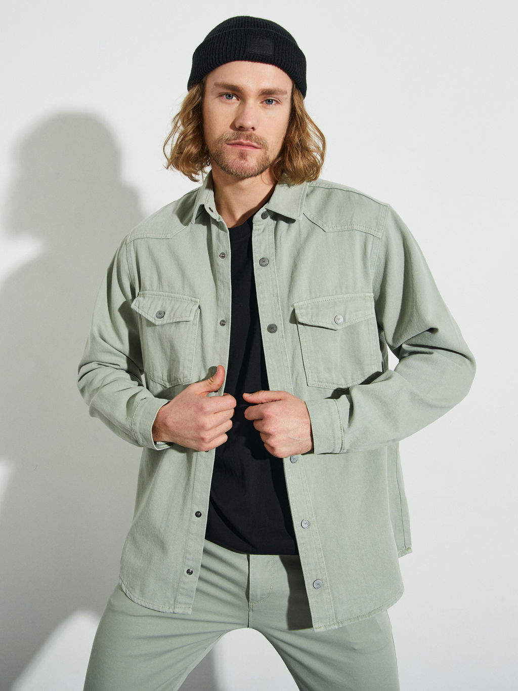 Мужская рубашка - Mossmore фото 40