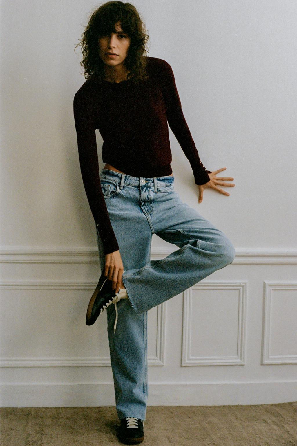 BASIC PLAIN KNIT SWEATER - Zara фото 22