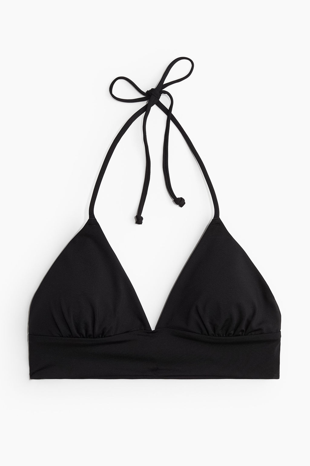 Top de bikini triangular con relleno - H&m фото 2