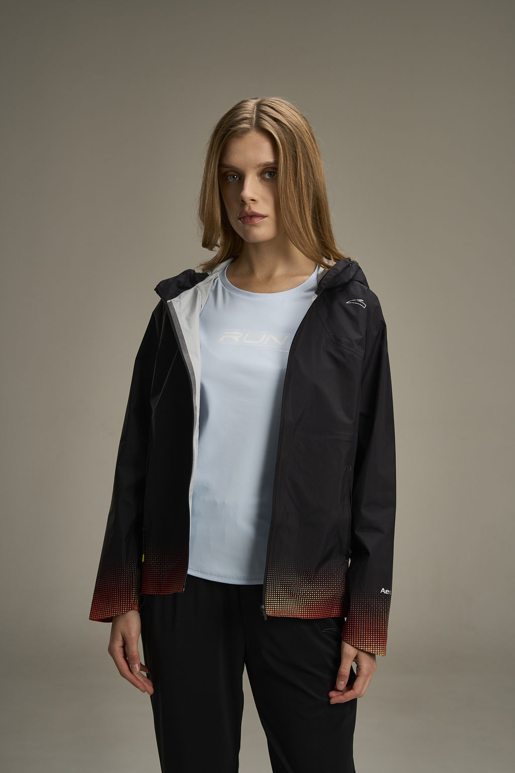 Куртка Черный ADVANCED RUNNING Woven Track Top - Anta фото 2