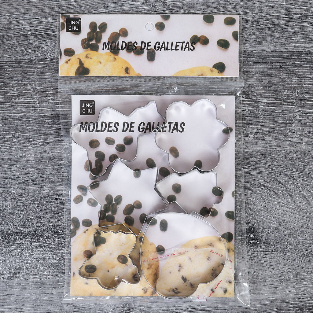 Форма для выпечки печенья 6 штук / F-21 /уп 240/ - Галеонтрейд фото 3