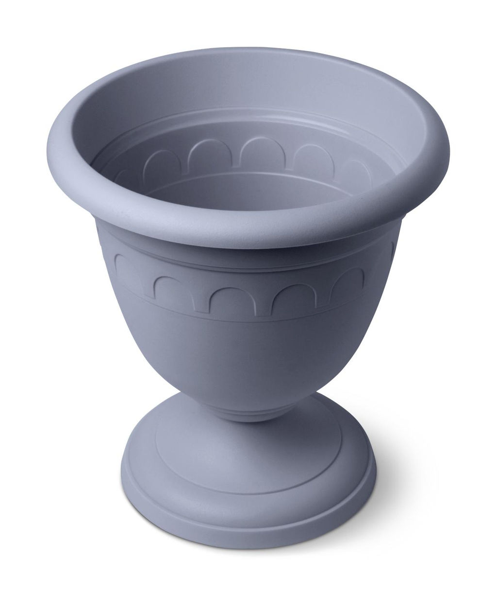 Вазон высокий Колывань 8.1л д30см серый С136СЕР