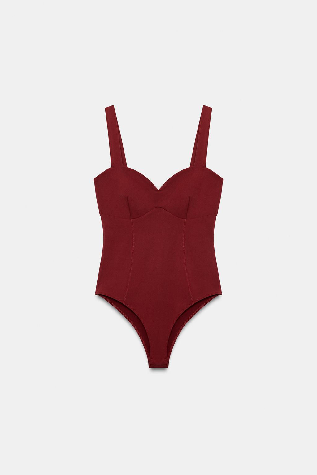 STRAPPY BODYSUIT - Zara фото 27