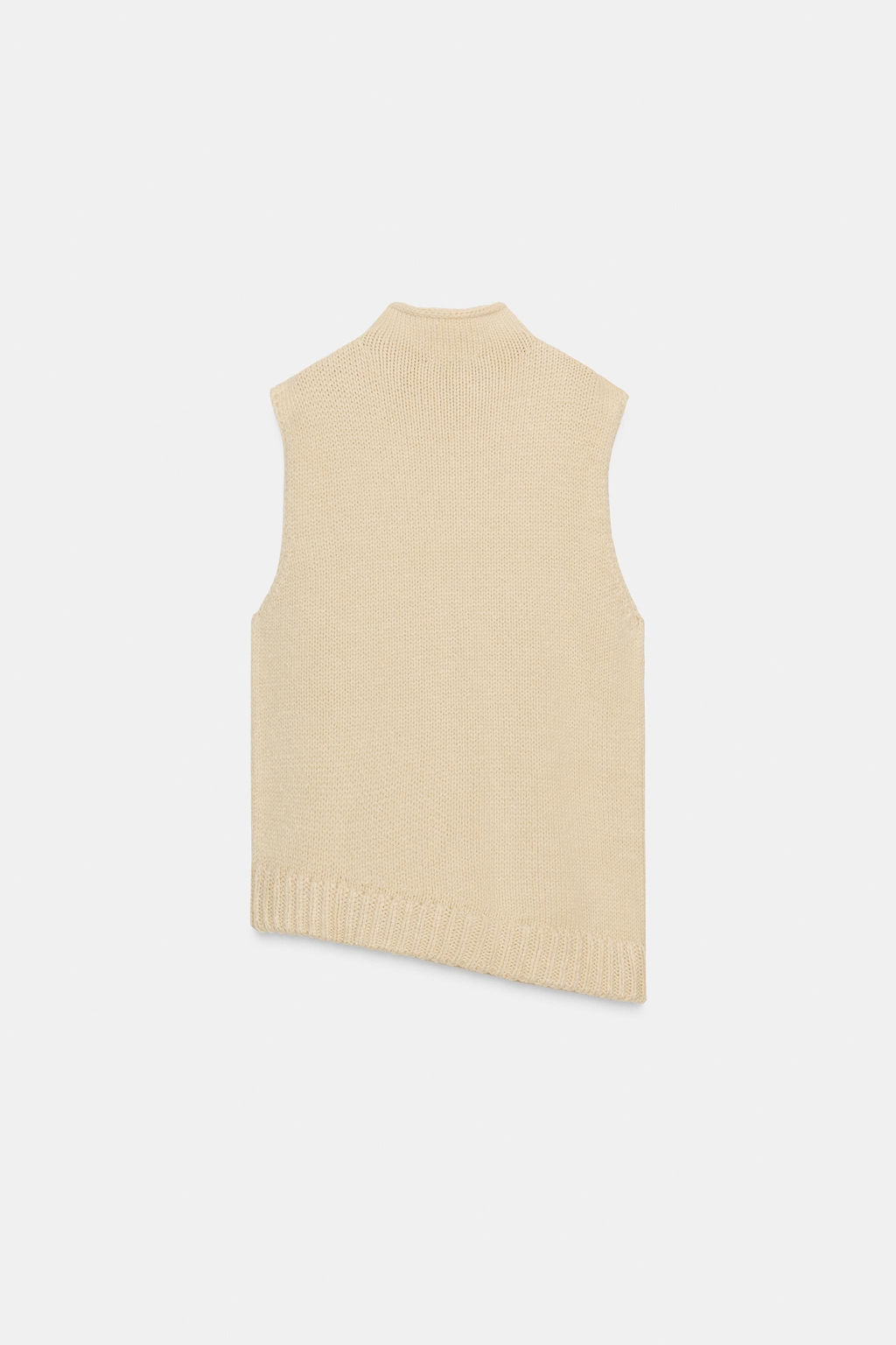 ASYMMETRIC KNIT VEST - Zara фото 7